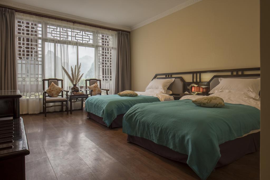 Yangshuo Leisure Tea Lodge מראה חיצוני תמונה