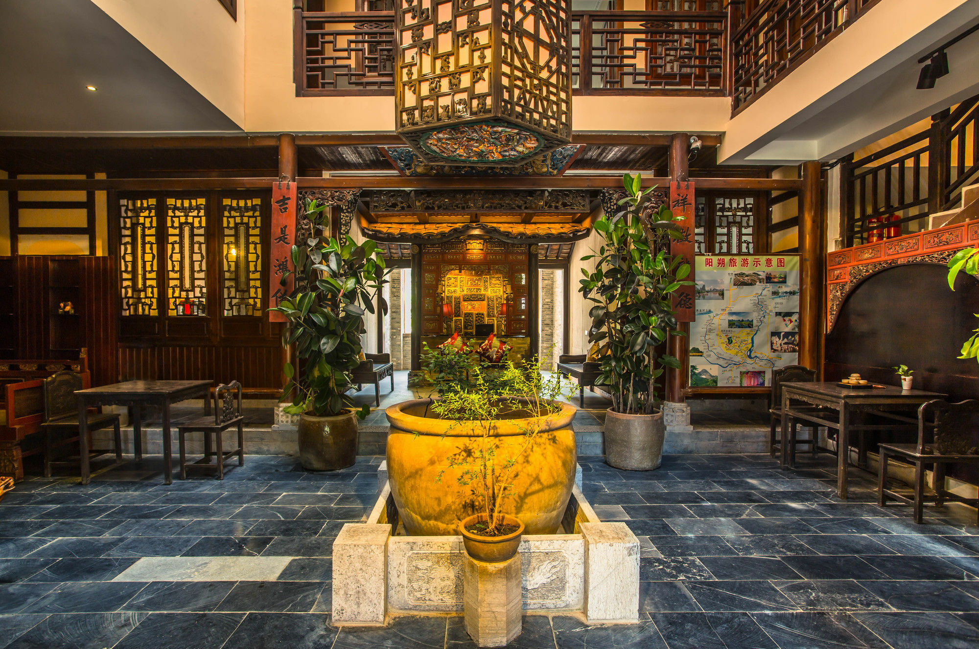 Yangshuo Leisure Tea Lodge מראה חיצוני תמונה