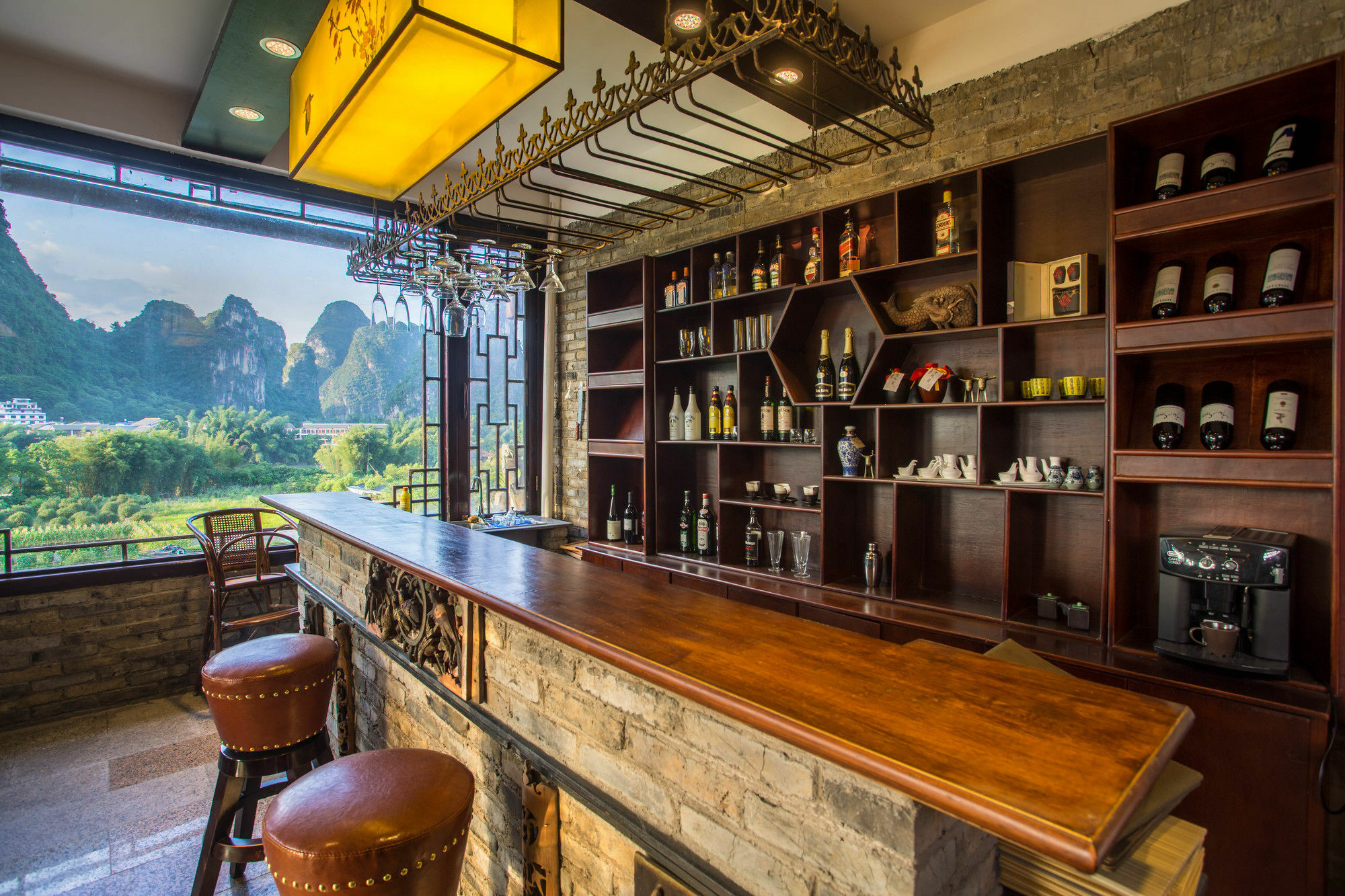 Yangshuo Leisure Tea Lodge מראה חיצוני תמונה